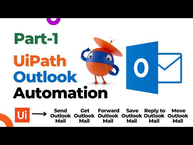 Outlook Email Automation in UiPath - Part 1 | UiPath Mail Message Activities | UiPath RPA Tutorials