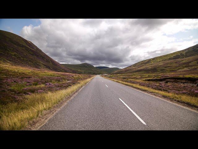 The Cairnwell Pass from Braemar - UK’s Highest Mountain Pass (Cairngorms National Park, Scotland)