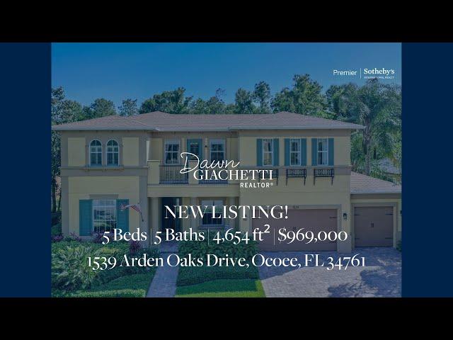 Luxury Living In Ocoee | NEW LISTING!