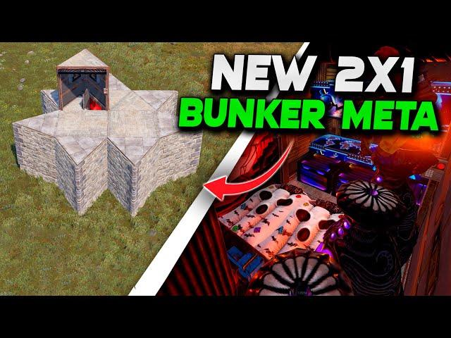 The NEW 2X1 BUNKER META In Rust 2024