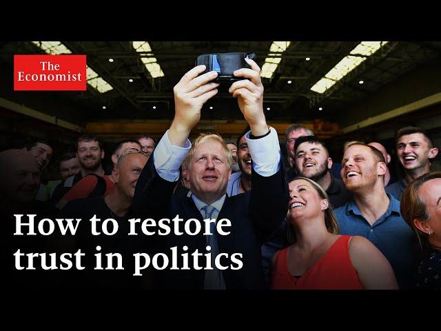 How to restore trust in politics