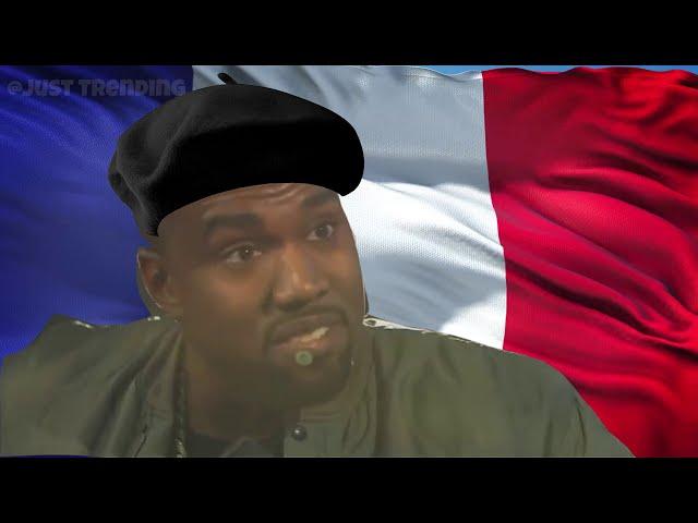 Kanye - Because N****s Was In Paris (French Meme)