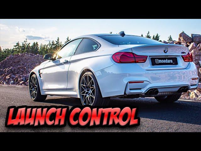 LAUNCH CONTROL IN A CRAZY BMW M4 COMPETITION
