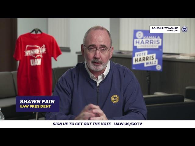 Election 2024 Live with UAW President Shawn Fain