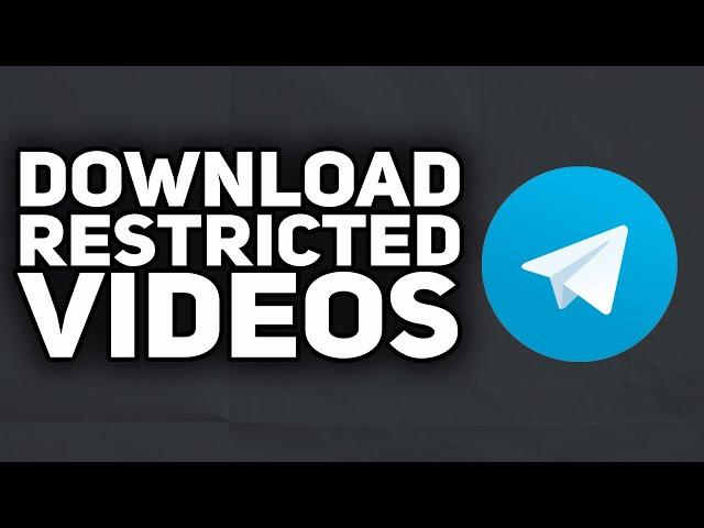 How To Download Restricted Videos from Telegram | 2023 Easy