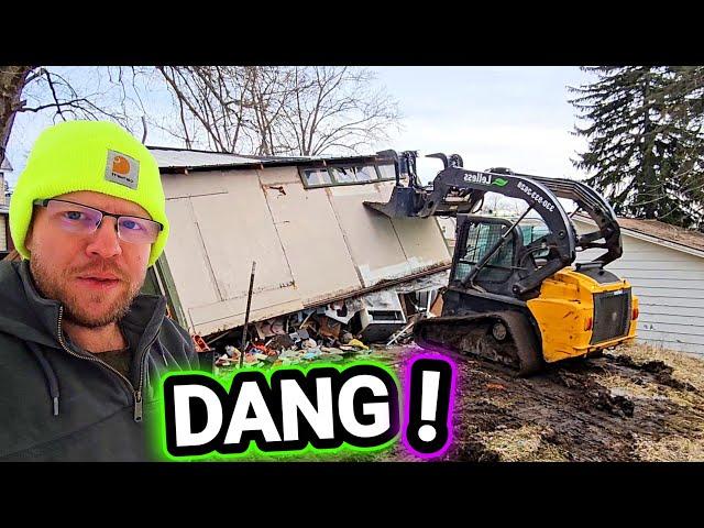 TEARING DOWN THE GARAGE | NEIGHBORS CAN'T THANK US ENOUGH!