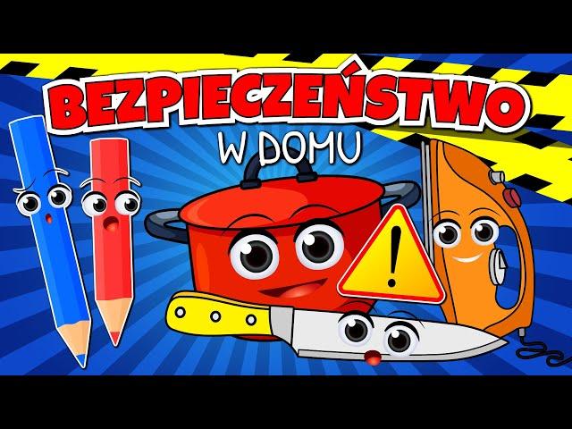 ️ BEZPIECZEŃSTWO W DOMU ️ Film edukacyjny dla dzieci z Kredką