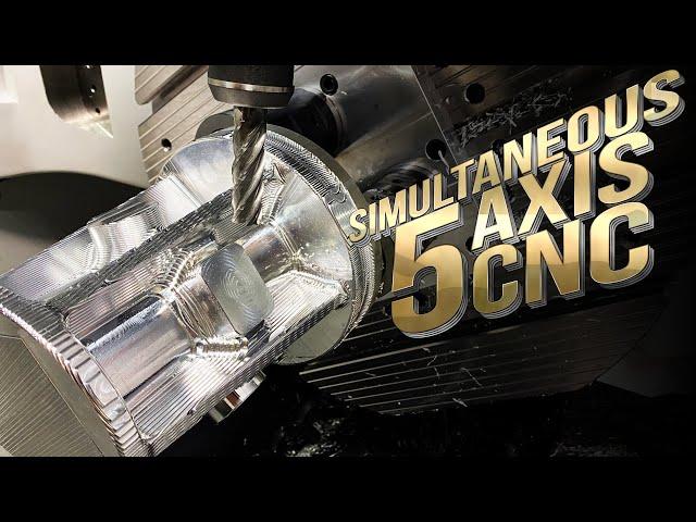 AMAZING 5 AXIS CNC MACHINING | FULL SIMULTANEOUS | DVF 6500 | DN Solutions