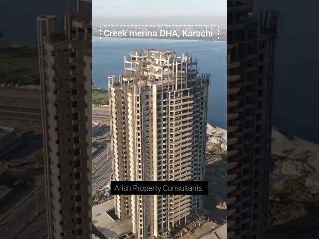 #Creek Marina DHA #karachi #realestate #arishproperty #best #investment in apartment #latest #short