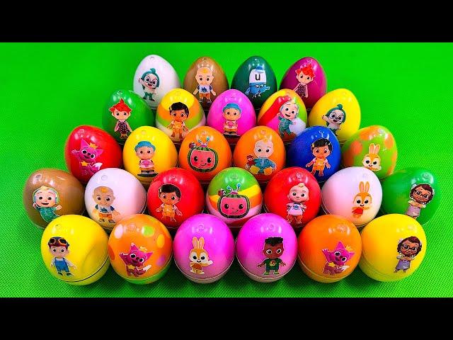 Rainbow Eggs & Cocomelon: Satisfying ASMR with Colorful SLIME Magic 🪄