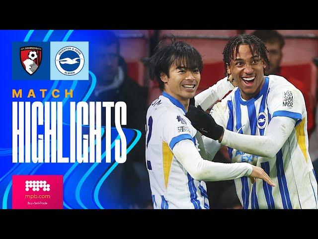 HIGHLIGHTS | Bournemouth v Brighton | Premier League