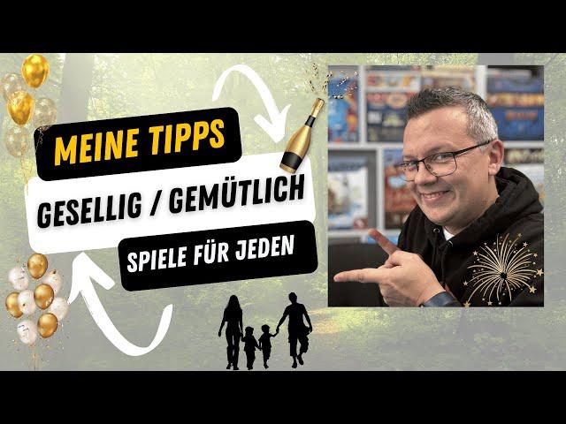 Gesellig und Gemütlich - Was nimmt der Jörg mit? Diese Spiele lohnen sich!