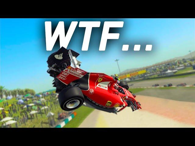 The F1 Game With The Funniest Crash Physics...