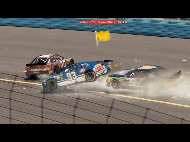 NASCAR 14 The Game Crash Compilation