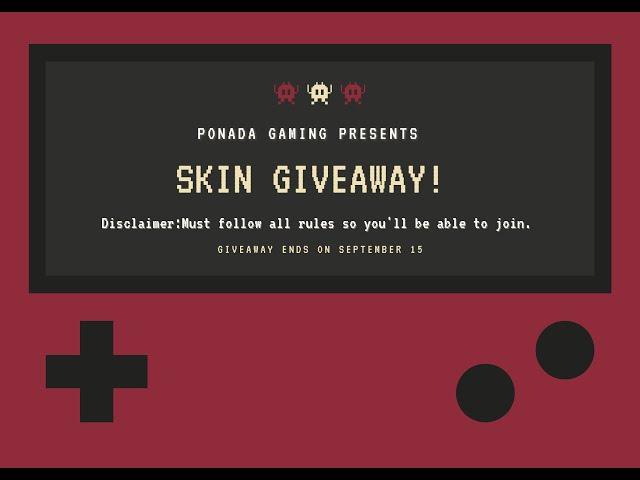 Picking Winner Giveaway 2 Skins Legend