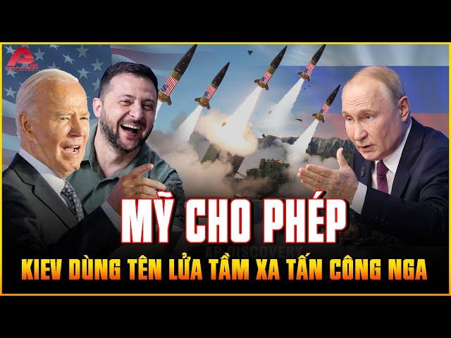 THẬT KHỦNG KHIẾP với việc MỸ ĐỒNG Ý cho Kiev DÙNG TÊN LỬA TẦM XA NÃ THẲNG VÀO NGA! | AP Discovery