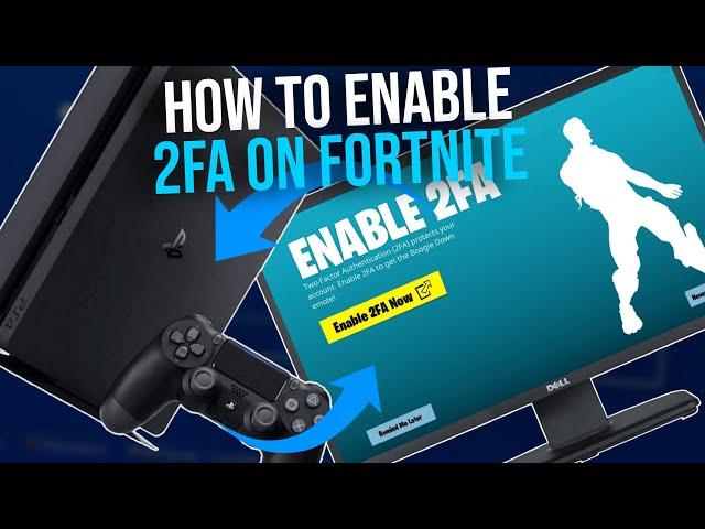 PS4 - How to Enable 2fa on Fortnite PS4 - 2fa Fortnite PS4 - Enable 2FA on Fortnite