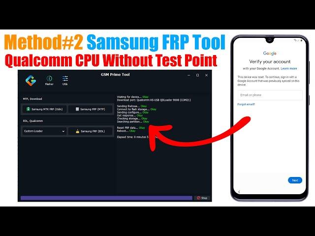 Samsung FRP Tool All Samsung Android 12/13/14 FRP Bypass ADB Fail No *#0*# (EDL Cable)