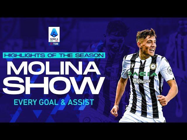 Molina Show | Every Goal & Assist | Highlights of the season | Serie A 2021/22