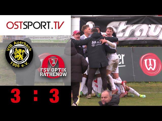 WAHNSINNS-COMEBACK von Rathenow in Auerbach! | RL Nordost | OSTSPORT.TV