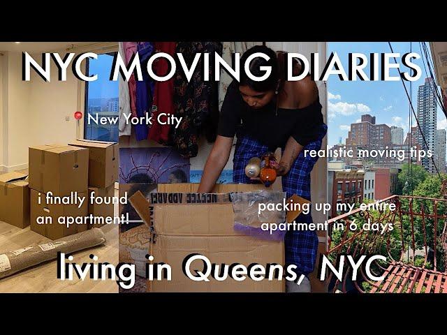 moving out of my NYC apartment, realistic packing tips, + a stressful vlog