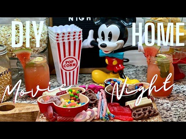 DIY Movie Night Ideas | Movie Night Ideas At Home | Movie Night Snacks