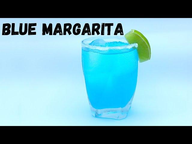 Easy Blue Margarita Recipe | Easy Tequila Cocktail Recipe