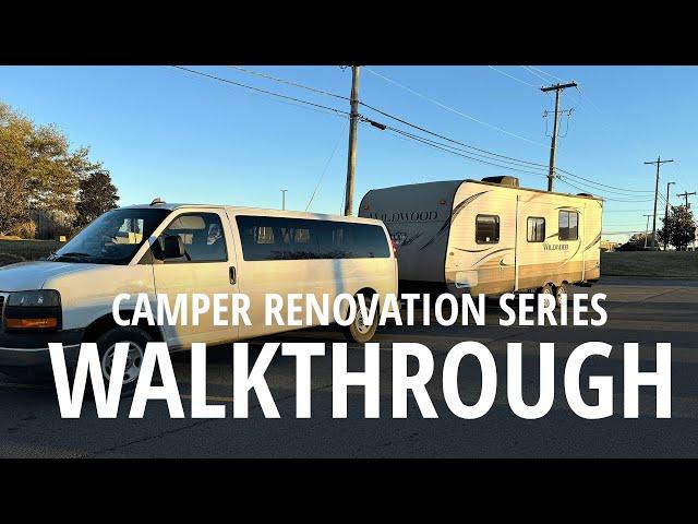 RV Renovation | Initial Walkthrough & Painting