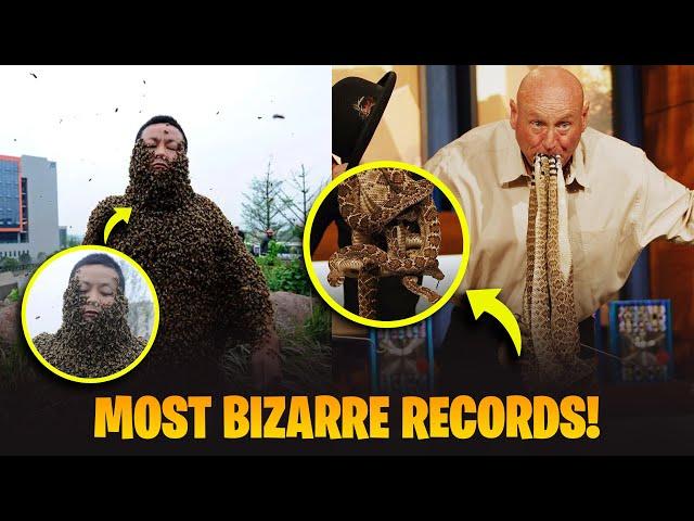 24 Weirdest World Records | Craziest Guinness World Record