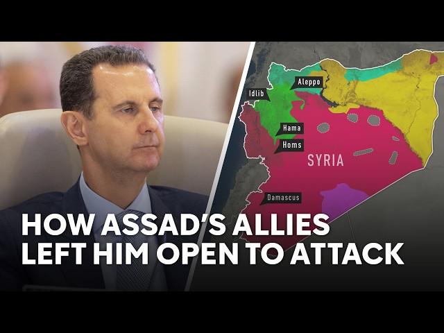 Syria war: how Assad's allies gave rebels a path to victory