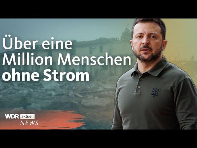 Angriff auf Ukraine: Selenskyj wirft Russland Einsatz von Streumunition vor | WDR Aktuelle Stunde