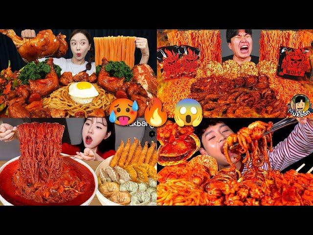 PRO MUKBANGERS vs CULINARY Delights !  Mukbang Compilation Video by OSCAR FEAST