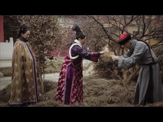 【折梅相送名場面】太監凌雲徹御花園偶遇如懿，提出要折梅相送，沒想到竟被傳出不可描述畫面！