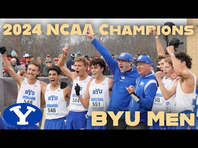 2024 NCAA XC BYU Men National Champions