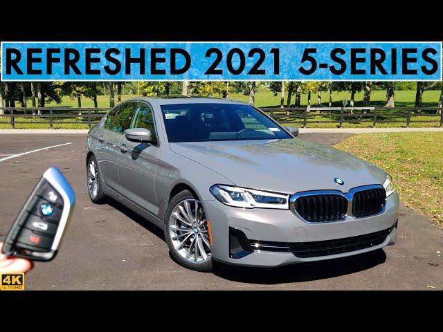 2021 BMW 5-Series // REFRESHED with a BIG Dose of 7-Series!