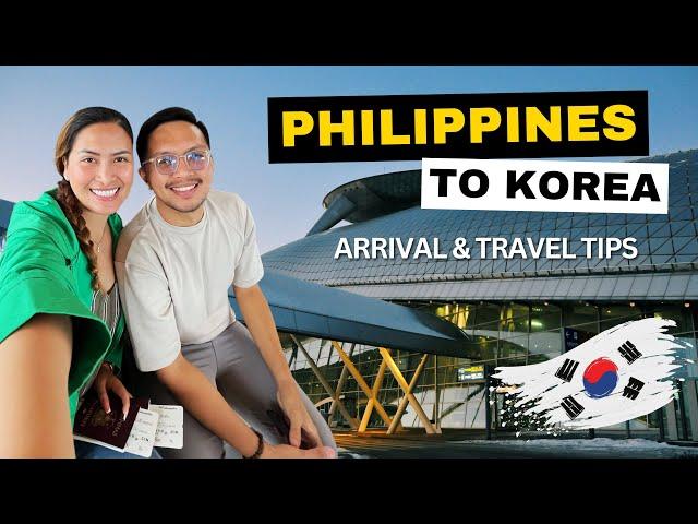 PHILIPPINES TO KOREA TRAVEL | Process & Travel Tips | Korea Travel Vlog Ep. 1