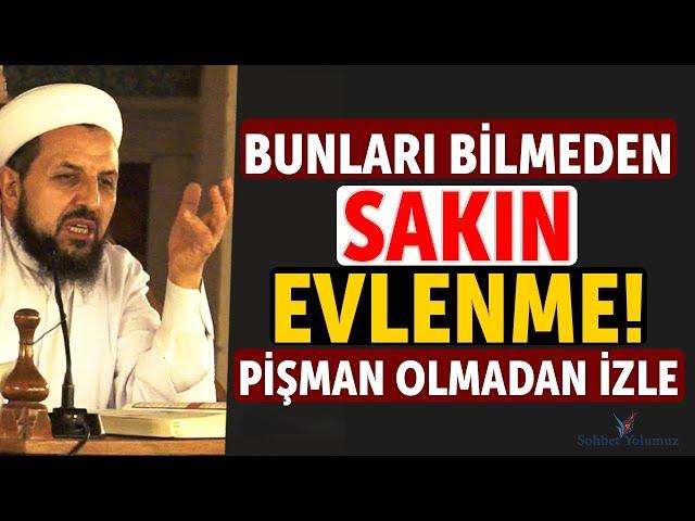 Bunları Bilmeden Sakın Evlenme! Pişman Olmadan İzle - Abdülmetin Balkanlıoğlu Hoca #evlilik #dua