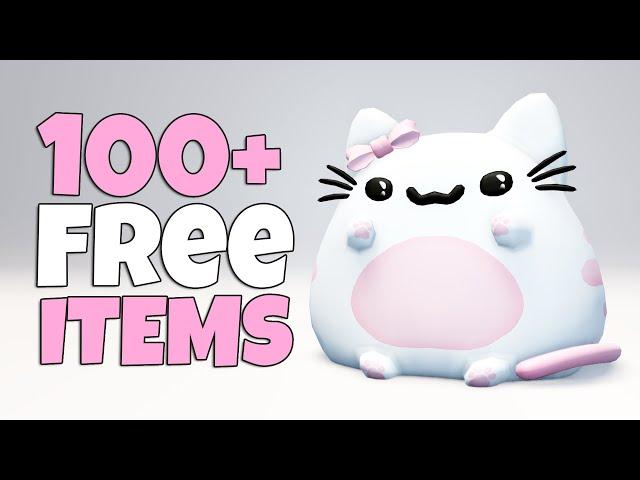 HURRY! GET 100+ ROBLOX FREE ITEMS  (2024)