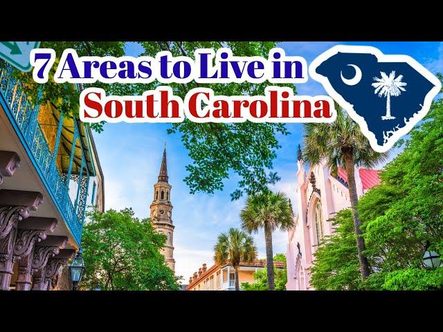 7 Cities and Areas people are Moving to in South Carolina!  Relocating to SC!  South Carolina Living