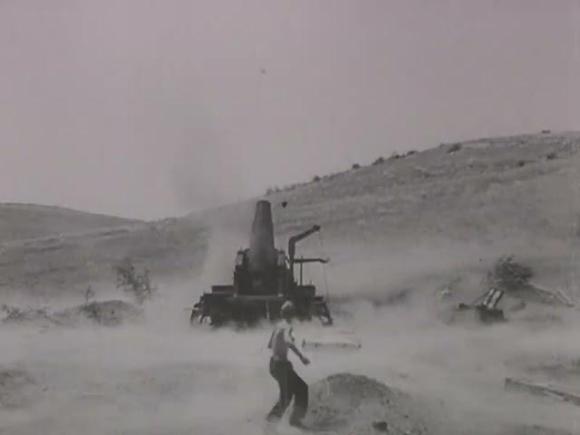 WWI-vintage 28cm Haubitze L/12 siege howitzer engages Soviet fortifications in Sevastopol in 1942