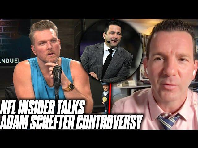 NFL Insider Ian Rapoport Talks Adam Schefter Email Controversy | Pat McAfee Reacts