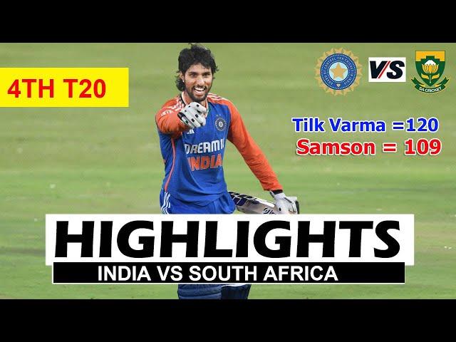 Highlights | India Vs South Africa 4th T20 Match 2024 | Ind Vs Sa