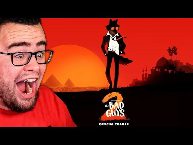 The Bad Guys 2 Official Trailer Reaction!!