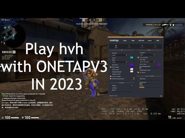 Playing HvH with Onetap v3 Crack in 2023? (Launchersu invite code giveaway)