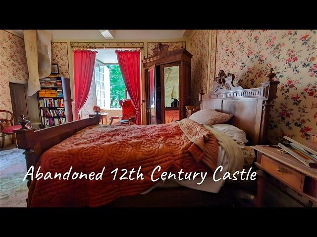 ABANDONED $10,000,000 Castle With Everything Left Inside | Found Secret Room!