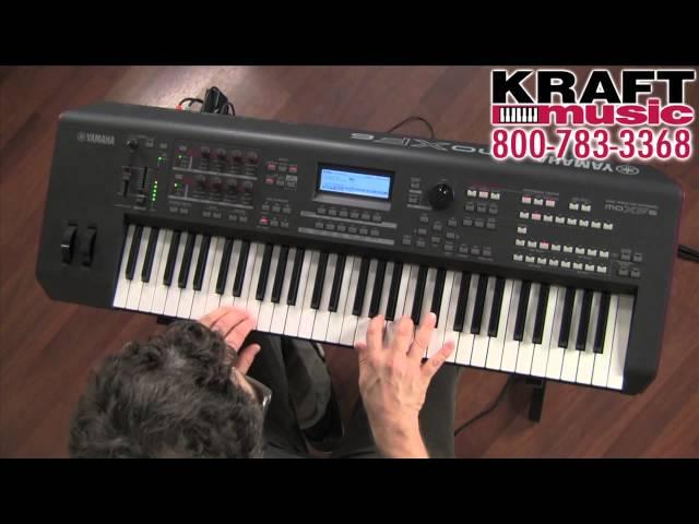 Kraft Music - Yamaha MOXF6 Workstation Keyboard with Blake Angelos MOXF8 MOXF