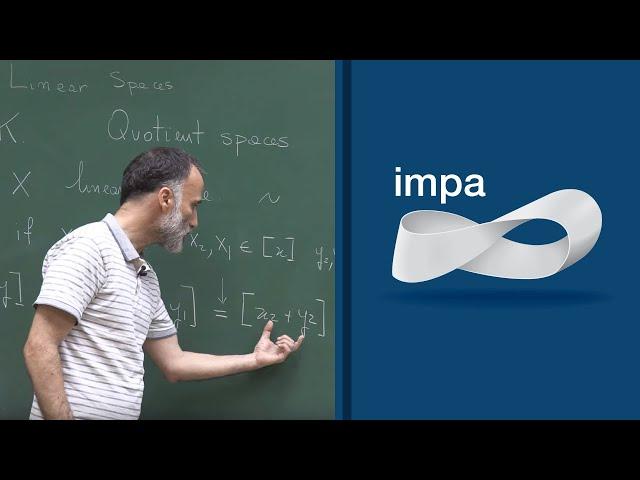 Doctorate program: Functional Analysis - Lecture 1:  Linear spaces: definition, examples and ...