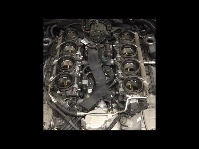 Bare S65 engine revving pure induction noise !!! - E9X M3