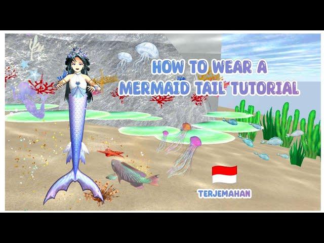 How to Wear A Mermaid Tail‍️ • EASY TUTORIAL | Sakura School Simulator