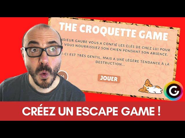 TUTO ESCAPE GAME GENIALLY - Je crée un ESCAPE GAME sous GENIALLY